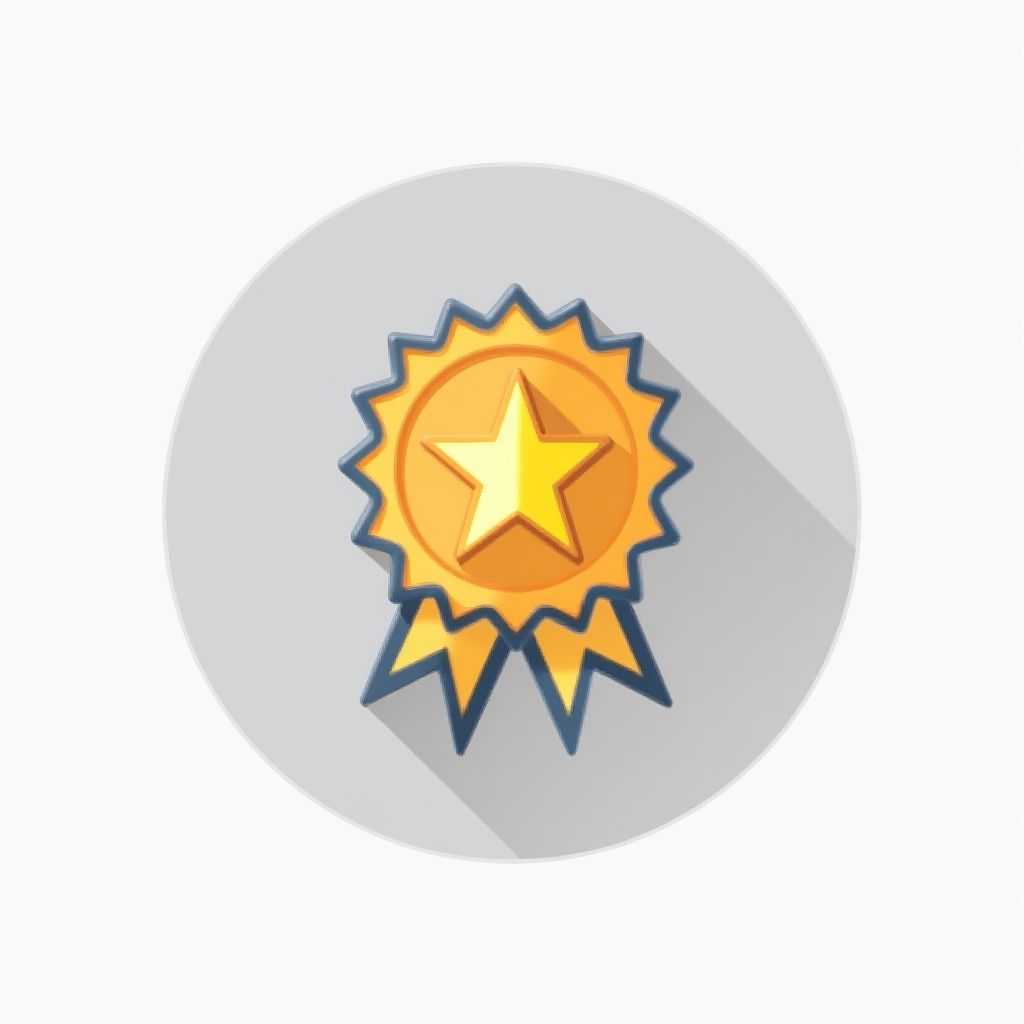 Ícono de calidad